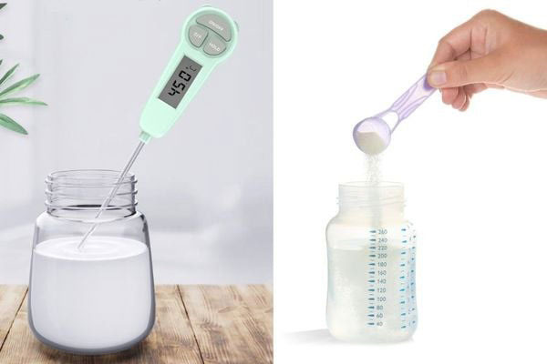 Cách pha sữa kendamil