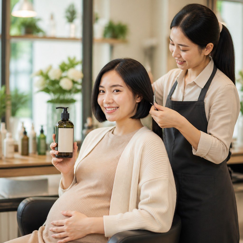 Gợi ý kiểu tóc và sản phẩm dưỡng tóc phù hợp cho mẹ bầu